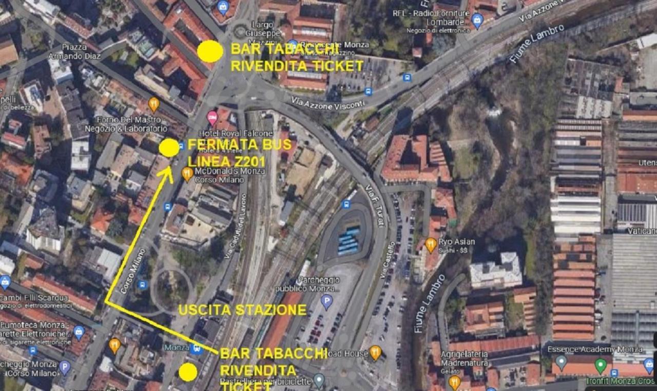 La Terrazza su Monza appartamento superservito Esterno foto